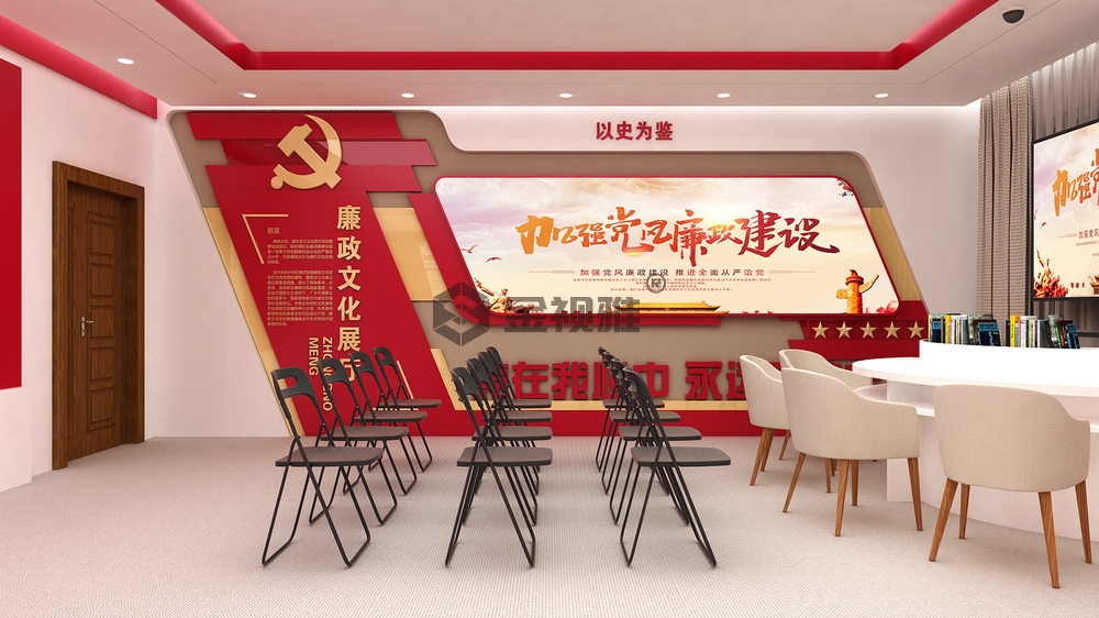 北京消防展厅_文化墙设计制作公司